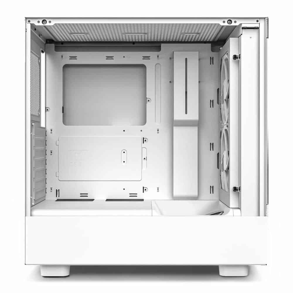 (image for) NZXT H5 Elite White Mid Tower Tempered Glass PC Gaming Case